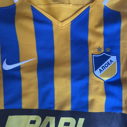 APOEL Nicosia 2018/19 Home Nike Football Jersey XL like new