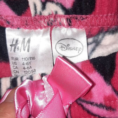 Fleece pants H&M like new for girls aged 4-6