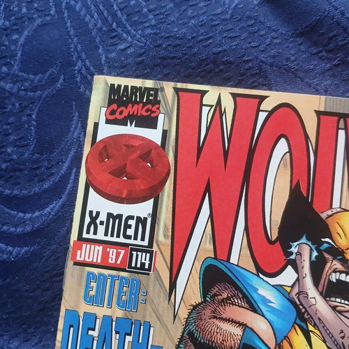 Wolverine (1997) #114 used with Larry Hama signature