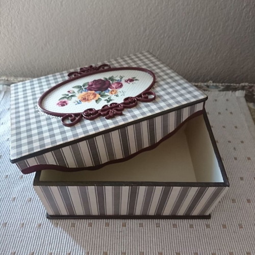 Wooden vintage crate and box handmade, new
