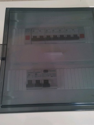 Geyer Electrical Flush-Mounted Panel Assembled 2 Rows 12 Elements New