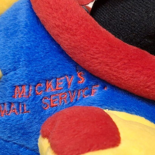 Vintage Mickey Mouse Pilot plush Disney 1997 Encore like new