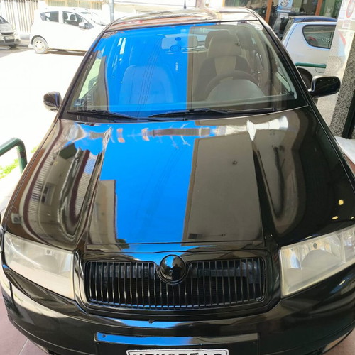 Skoda Fabia 1.4 16V 2003 used, LPG, manual, black compact car