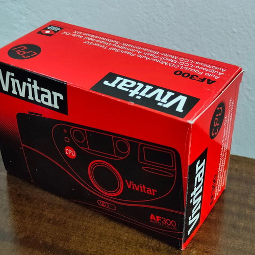 Vivitar AF300 Auto Focus 35mm film camera new in box