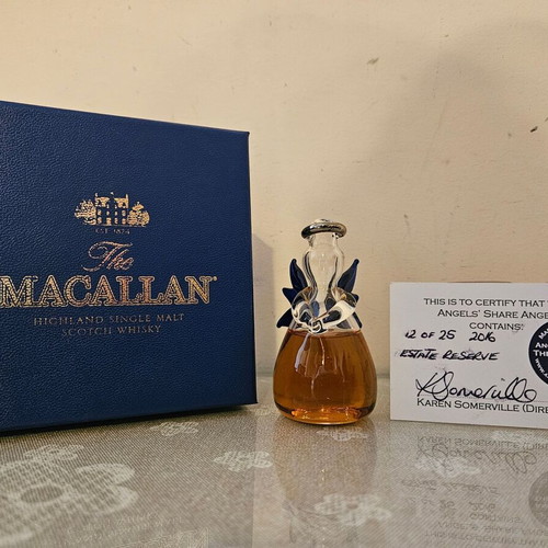 Macallan Estate Reserve Angel's Share whisky miniature new
