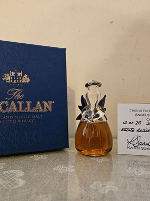 Macallan Estate Reserve Angel's Share whisky miniature new