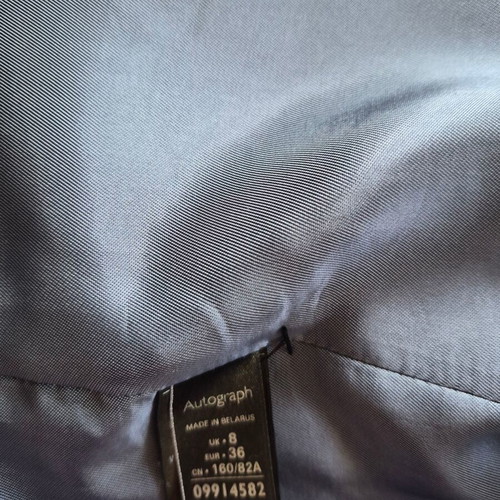 Marks & Spencer women's coat like new, blue turquoise, size S