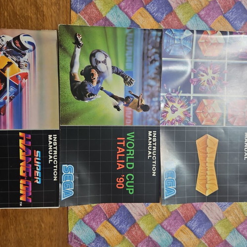 Sega Mega Games 1 like new with manuals