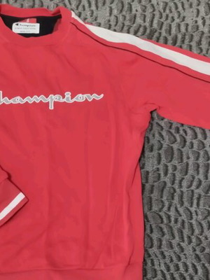 Champion winter long-sleeve shirt like new, red, size S