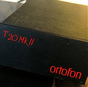 Orthofon T20 MKii,  Step Up Transformer / ενισχυτής κεφαλής MC για πικάπ