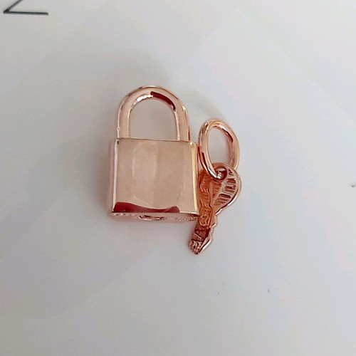 Pendant "Padlock with key" s925