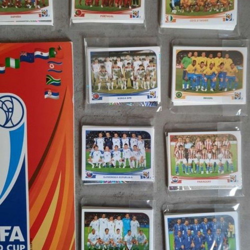 World Cup 2010 Album new with complete sticker set