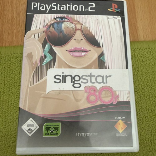 Singstar '80s PS2 game