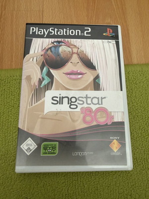 Singstar '80s PS2 game