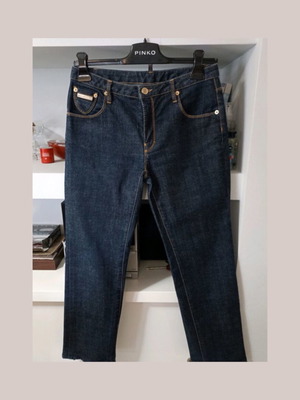 Dsquared2 τζιν μεταχειρισμένο, μπλε με χρυσές λεπτομέρειες