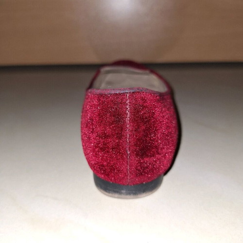 Zara velvet ballerinas size 37 like new, multicolor