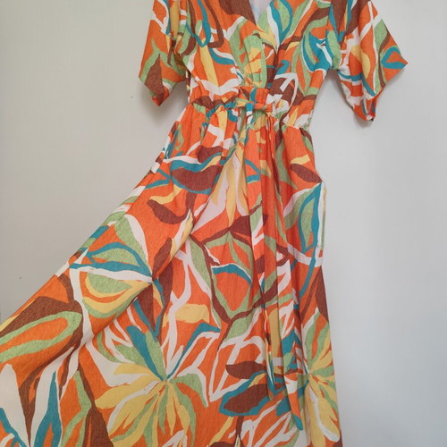Colorful dress XXL used, excellent condition
