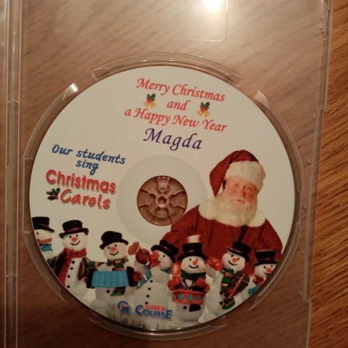 CD with Christmas music