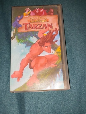 Tarzan VHS used, dubbed
