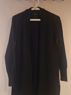 Massimo Dutti Black Cardigan Like New M 38 10