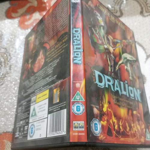 Dralion Cirque du Soleil DVD used with Greek subtitles