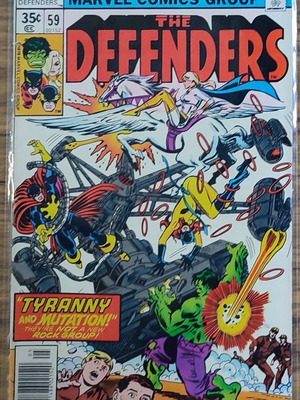 Marvel Comics Defenders 59 (1972) μεταχειρισμένο ξενόγλωσσο