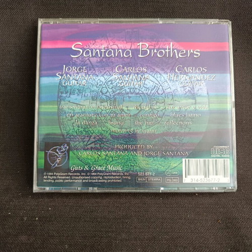 Santana Brothers CD used, rock
