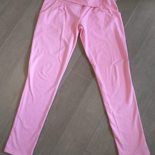 Women's pants new, size M, pink