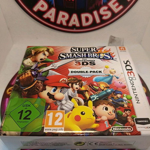 Super SmashBros double pack for Nintendo 3DS used