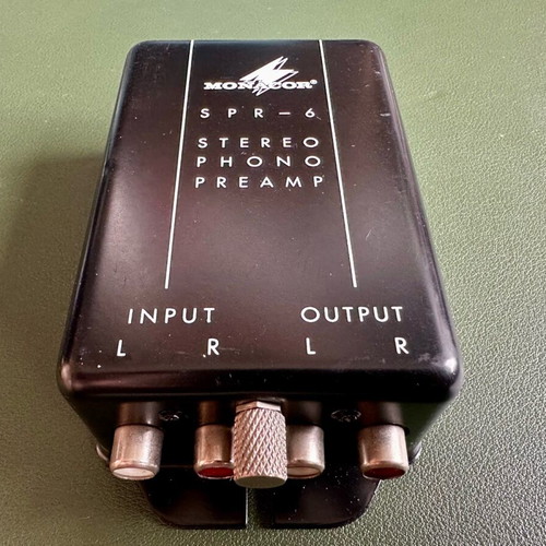 Monacor SPR-6 Stereo Phono Preamp used turntable preamp
