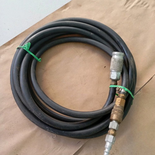 Air hose like new, black cable for air drills