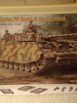 German Army Panzer Kpfw. kit used, complete with instructions