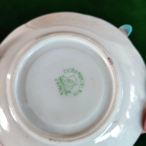 Set of two vintage Argo Japan porcelain cups like new
