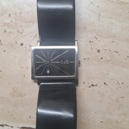 Ρολόι Dolce Gabana γυναικείο σαν καινούργιο, μαύρο