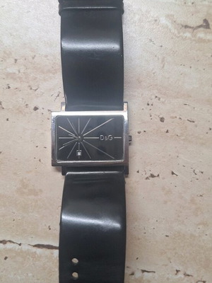 Ρολόι Dolce Gabana γυναικείο σαν καινούργιο, μαύρο