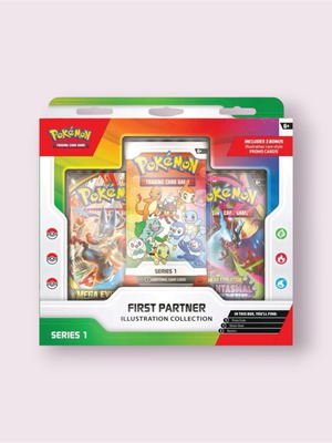 Pokemon TCG First Partner Illustration Collection Series 1 καινούργιο, σφραγισμένο