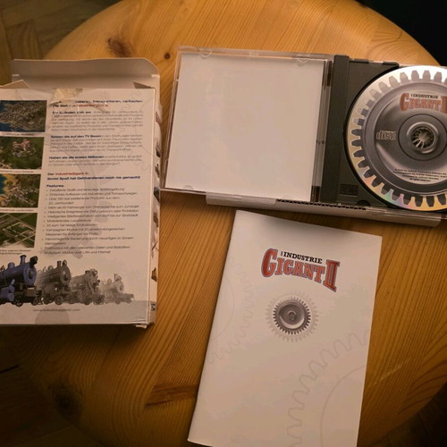 Industrie Gigant II PC game used, Big Box complete edition