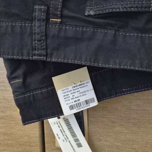 Camel Active 5 Pocket Woodstock Men's Pants W44 Dark Blue