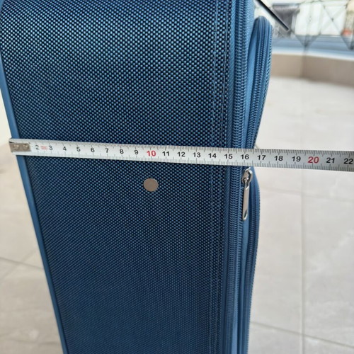 Blue Cabin Bag New, Compact Suitcase