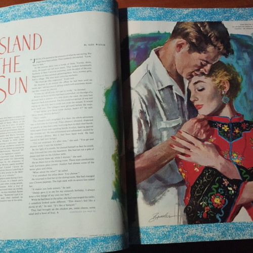 Journal vintage magazines used, pack of 2, April 1958 & February 1959