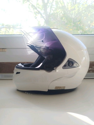 Shoei Multitec helmet like new, size medium, with two visors