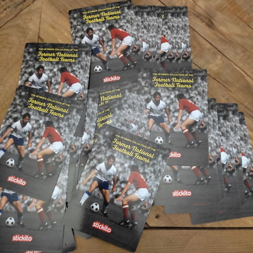 Stickito collection of former national football teams, new