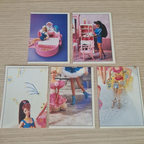 Barbie Style 1995 stickers like new, 21 pieces