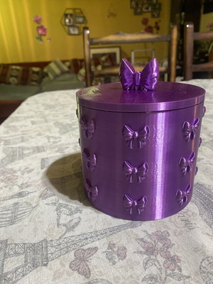 Δοχείο 3D εκτυπωμένο με σχέδια φιόγκων για διάφορες χρήσεις