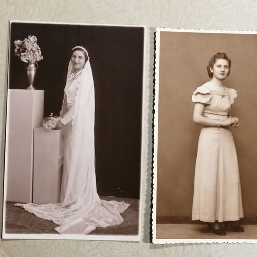 Old photographs used