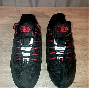 Nike air max 95 red and black bred