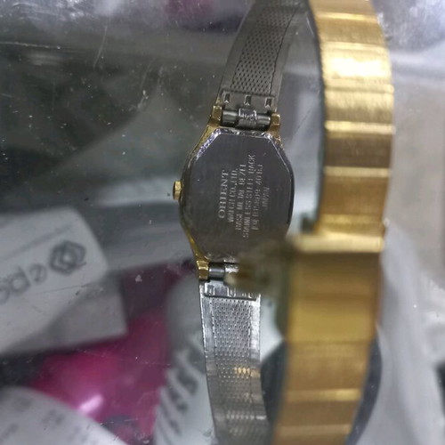 Women's Orient Quartz vintage watch gold plated like new