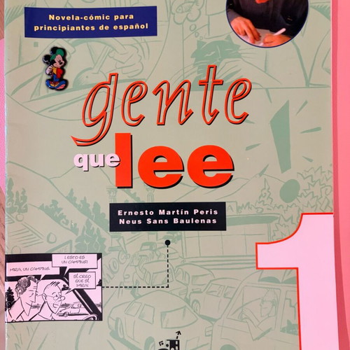 Gente Que Lee comic like new, Spanish