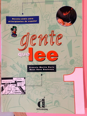 Gente Que Lee comic like new, Spanish
