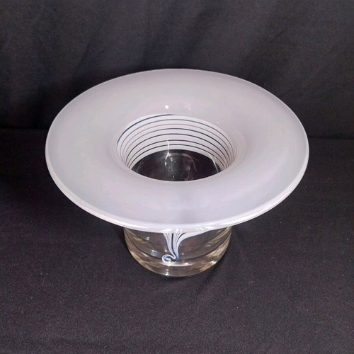 Rosenthal Vase Rhapsody in White Crystal 1979, 100th Anniversary Edition